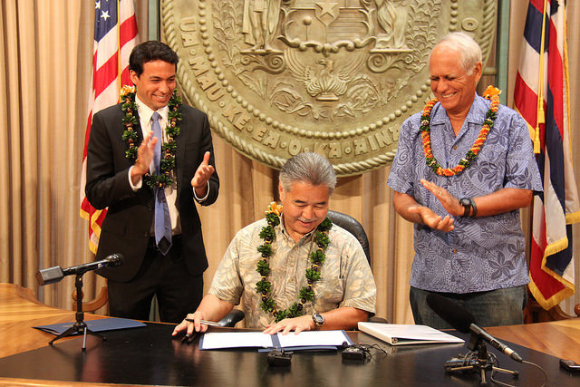 Bill Signing of Act 97. Photo courtesy Office of the Governor.