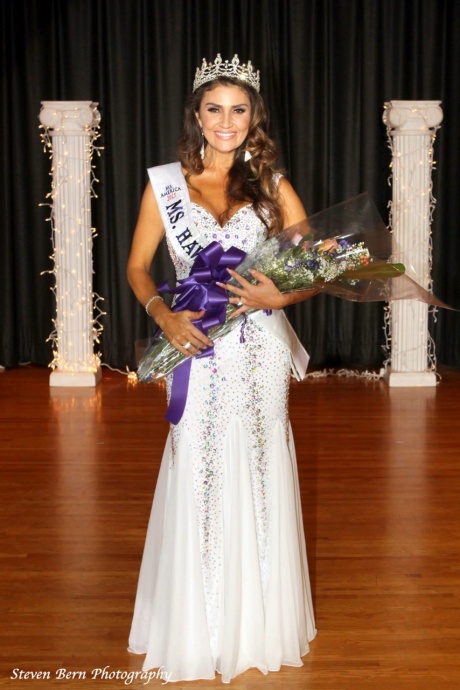 Ms. Flecha Tovar of Kihei, Maui, HI, won the State title of Ms. Hawaii America 2015 over the memorial day weekend at a pageant held at the Blaisdell Center in Oahu, HI, on May 31. She will compete for the national Ms. America title on August 29th in Brea, California. Photo credit Steven Bern Photography.