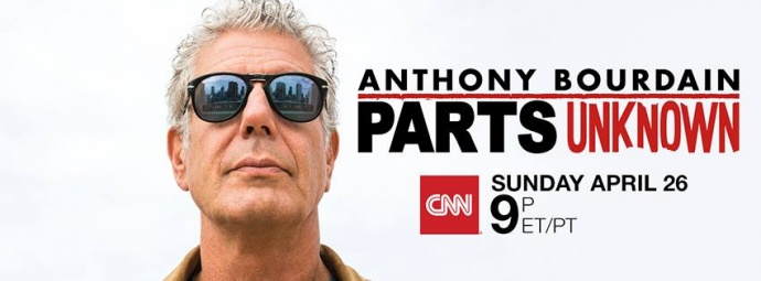 Anthony Bourdain, Parts Unknown, Facebook image.