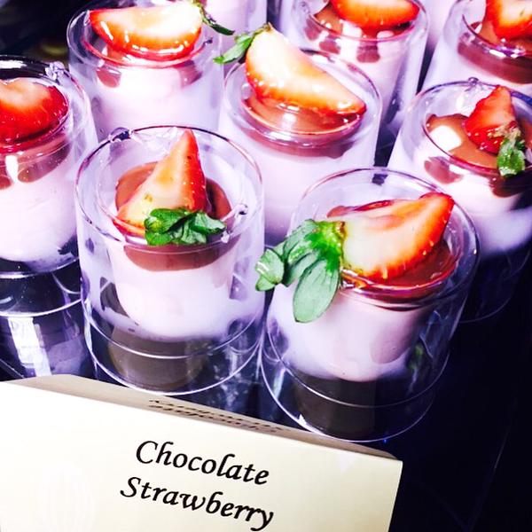Strawberry chocolate at the 2015 Taste of Chocolate event. Photo by Malika Dudley.