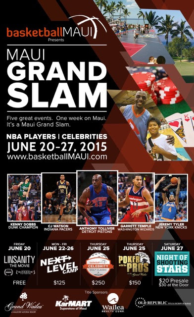 BasketballMAUI event flyer.