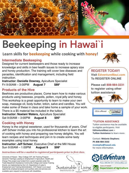 Beekeeping_Flyer AUGUST 2015
