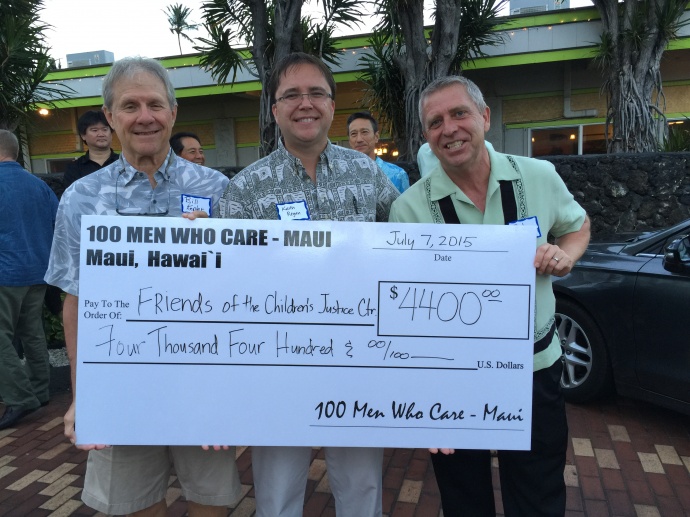 100 Men Who Care, Maui. Courtesy photo.