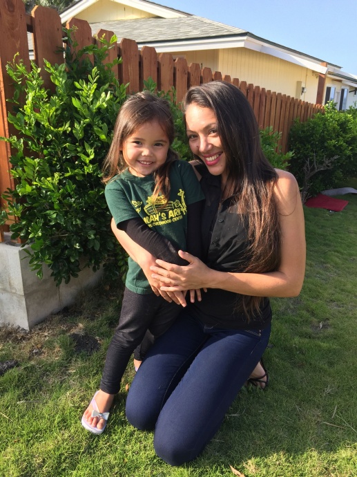 A former Malama Family Recover Center client and her daughter. Malama Family Recover Center photo.