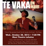 Te Vaka Returns to Maui on Oct. 28