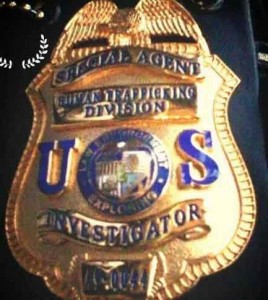 Badge used by suspect in deadly shootout with police. Photo credit Maui Police.