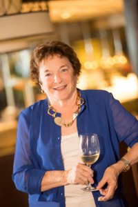 Author Frances Mays at A Toast to Tuscany at Pulehu, an Italian Grill. Photo by The Westin Kā‘anapali Ocean Resort Villas. 