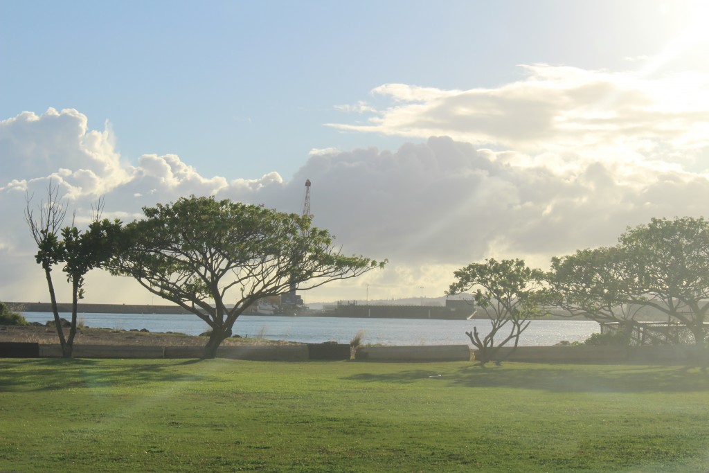 Kahului Harbor 7 a.m. 9/17/15. Photo by Wendy Osher.