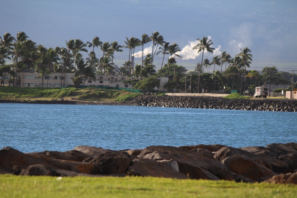 Kahului Harbor 7 a.m. 9/17/15. Photo by Wendy Osher.