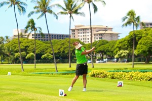 Mira Jang from O'ahu was the Ladies winner in the BMW Golf Challenge on Maui. She'll move on to the national championship in North Carolina. Photo by Kāʻanapali Golf Resort.
