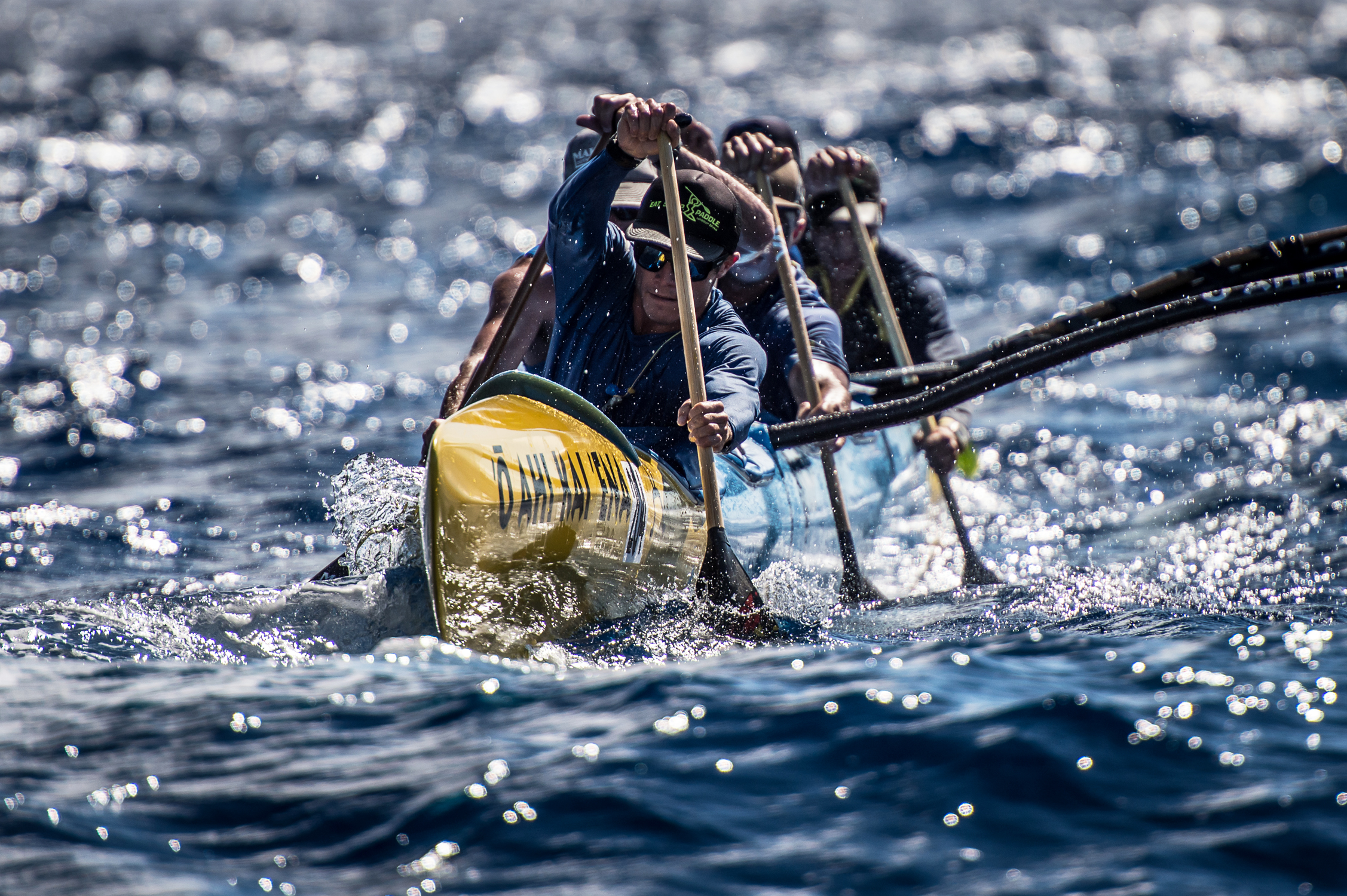 Pailolo Challenge. Photo courtesy: Hawaiian Canoe Club.