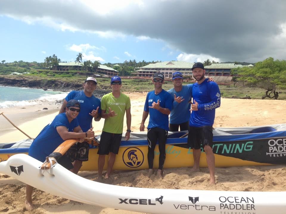Team Primo Lānaʻi. 2015 Maui Nui Canoe Race. Courtesy photo.