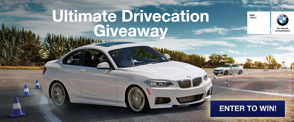 BMW Drivecation Giveaway.