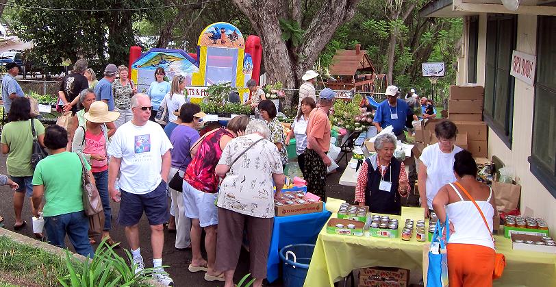 The St. John's Kula Festival is the place to get homemade jams and jellies, farm fresh produce and a large assortment of plants. Photo credit: St. Johns Episcopal Church.