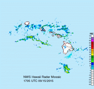 Radar image 9/15/15: NOAA/NWS.