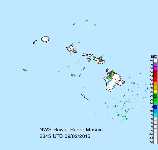 Radar image 9/2/15 credit: NOAA/NWS.