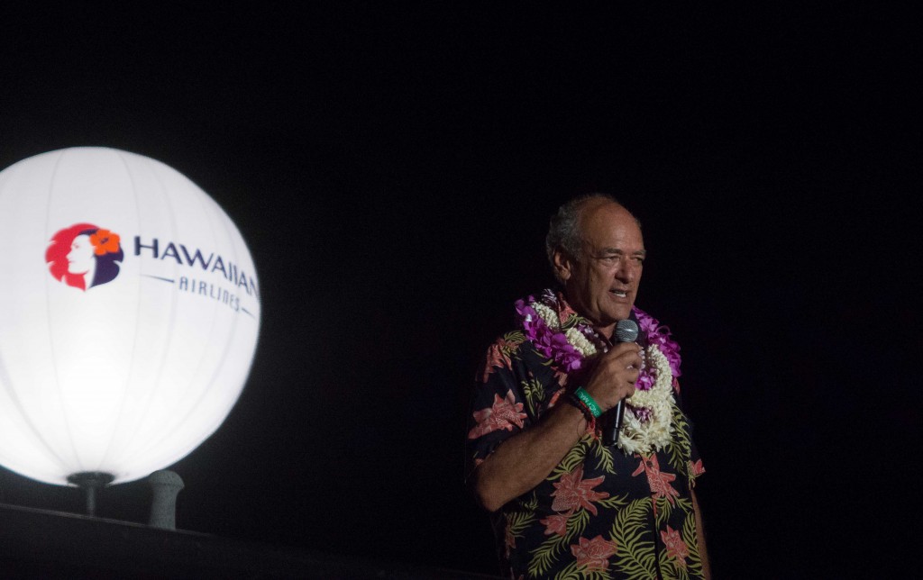To celebrate his life and achievements, the Festival honored Shep Gordon with a six-course dinner created by six of his chef friends at the Hyatt Regency Maui Resort and Spa. Photo credit: Greg Poulos.