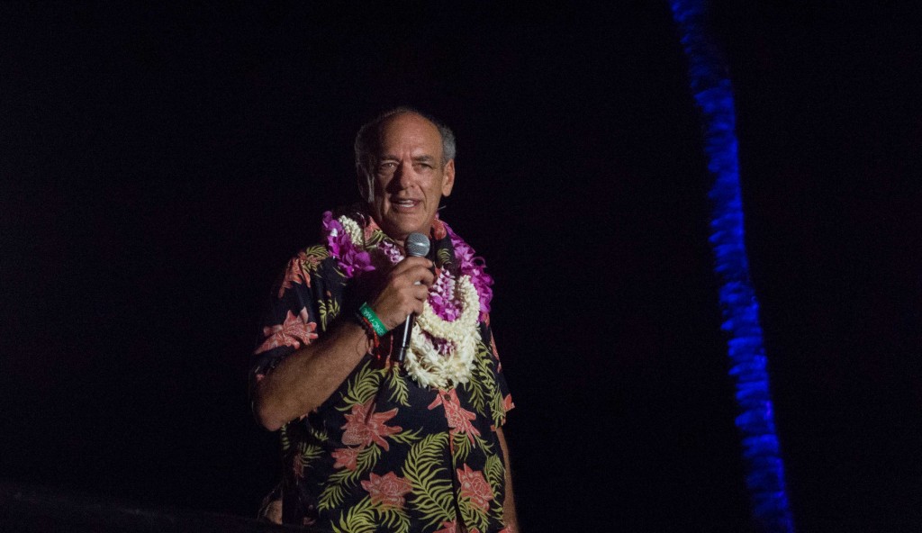 To celebrate his life and achievements, the Festival honored Shep Gordon with a six-course dinner created by six of his chef friends at the Hyatt Regency Maui Resort and Spa. Photo credit: Greg Poulos.