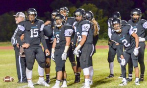 King Kekaulike's defense has all eyes on its coordinator and head coach Kyle Sanches . Photo by Rodney S. Yap.