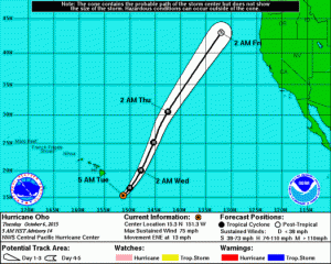 Image: CPHC 5 a.m. track for Oho