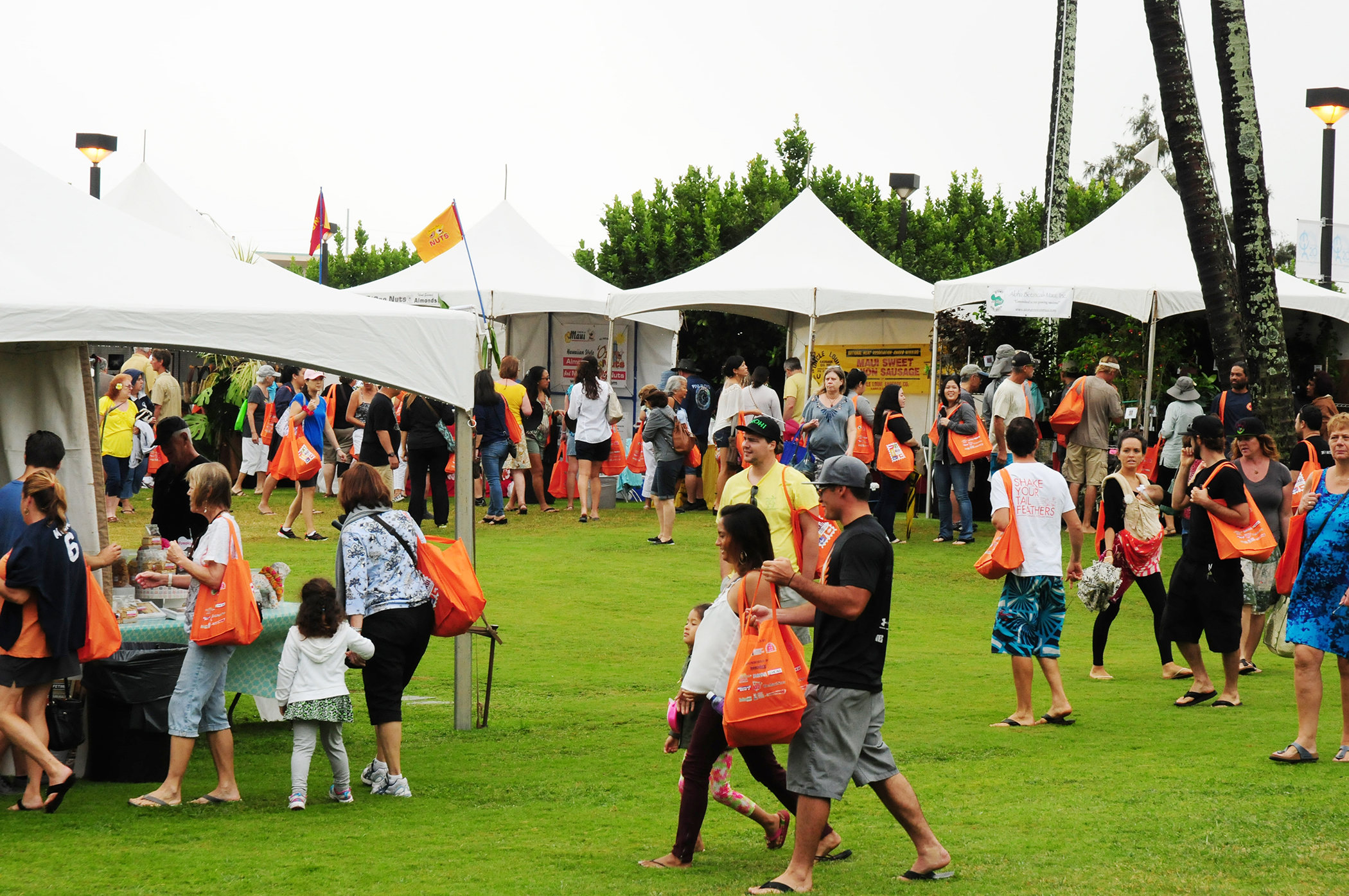 The inaugural Made in Maui County Festival in 2014 attracted thousands of visitors and residents for a full day of shopping, activities, food and fun. This year, the Festival’s organizers anticipate the event will be bigger and better than ever. Maui County photo.
