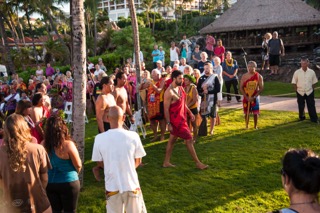 MNHCoC Business Fest protocols begin at dawn on Wailea Beach. Photo provided by the Maui Native Hawaiian Chamber of Commerce.