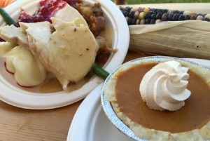 Turkey dinner at 2015 Lahaina Plantation Days, crafted by Leoda's Kitchen and Pie Shop, one of many options for a Thanksgiving meal on the West side.