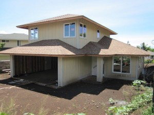  Construction on the Na Hale O Maui affordable Kama Street Waikapu home continues with the goal of a December completion date. The home is expected to sell for $ 250,000 below the market price of $600,000+ and remain affordable in perpetuity and never go to the much higher market price. Courtesy photo.