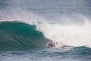 Jack Robinson competes in the final round at the HIC Pro. Photo courtesy of World Surf League (WSL).