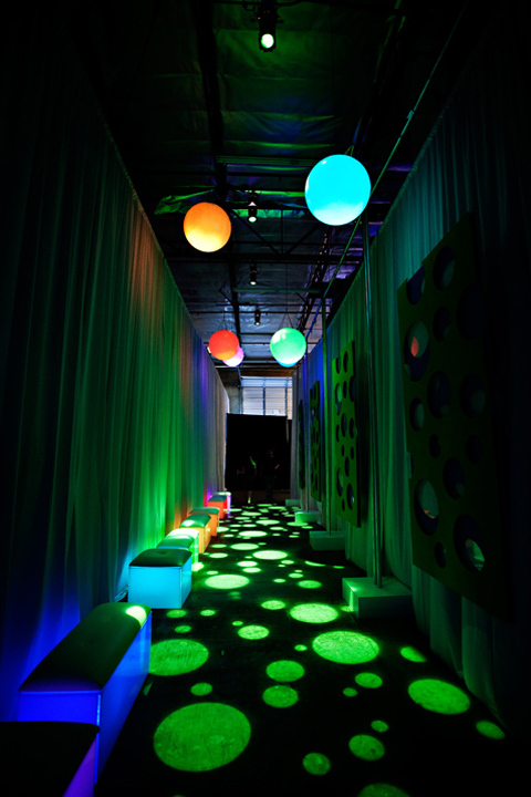 Spheres. Photo credit: EventAccents.