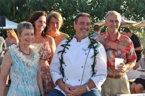 Chef Peter Merriman hosts guests at the launch of his debut cookbook. Courtesy photo.