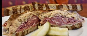 Reuben sandwich at Longhi's Front Street Kitchen. Courtesy photo.