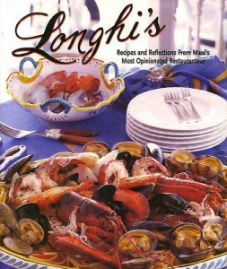 Cover of Longhi's cookbook. Courtesy photo.