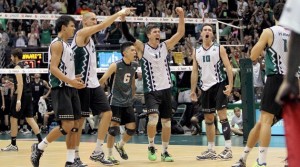 The University of Hawaii men's volleyball team will play an intrasquad scrimmage on Wednesday, Dec. 30, at Seabury Hall's Erdman Athletic Center in Olinda. File photo UH Athletics. 