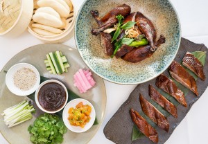 Chinese New Year Duck at Spago. Photo courtesy of Wolfgang Puck Fine Dining Group.