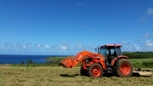 Kubota lawnmower with Country Excavation. Courtesy photo.
