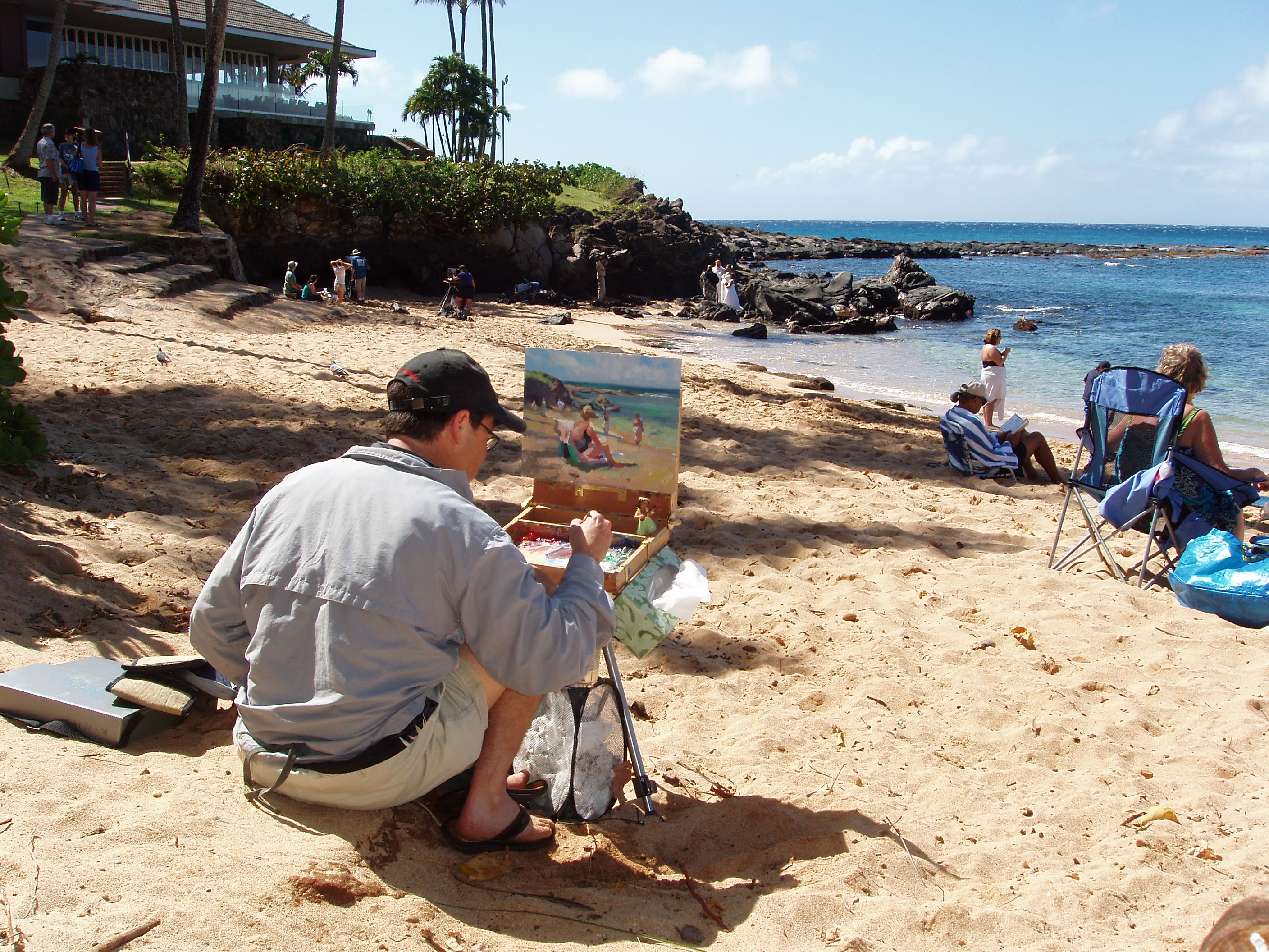 Maui Plein Air Painting Invitational photo.