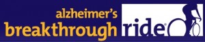 Alzheimer's breakthrough ride event logo. Courtesy image.