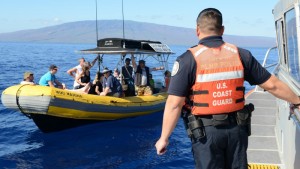 Coast Guard, Hawaii Department of Natural Resources conduct Operation Kohola Guardian patrols off Maui