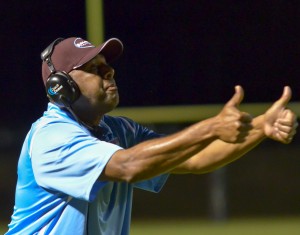 Former Baldwin High School defensive coordinator Jack Damuni will be moving to Provo, Utah on Monday. File photo by Rodney S. Yap.