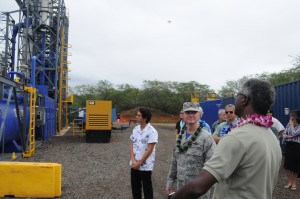 Joint Base Pearl Harbor-Hickam: demonstration site of a new $6.8 million renewable and clean, waste to energy generating system. 