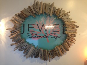 Jewel Spa & Salon sign. Debra Lordan photo