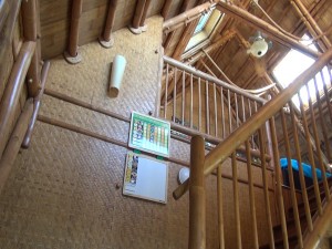 One of two lofts in the bamboo house in Ukumehame, bought by MHOK. Courtesy photo.