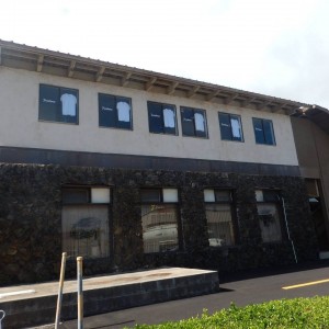 Printhouse Maui is located on the second floor above 7 pools hostess bar in Wailuku. During the second break-in, the suspect(s) used a ladder to climb into a second story window.