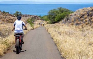 Proposed West Maui Greenway. Photo credit: Maui Bicycling League.