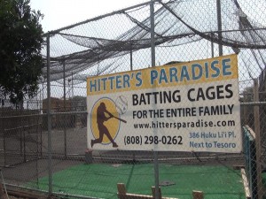 Hitter's Paradise batting cages in Kīhei. Photo by Kiaora Bohlool.