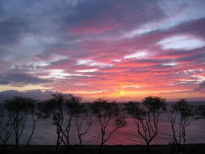 Maui sunset. Photo courtesy of Flickr/Glenn G. 