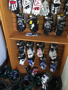 Gloves damaged and some stolen at Hitter's Paradise. Owners are seeking information leading to the arrest of suspects involved. 