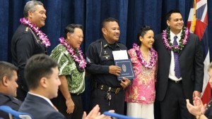 George Arcangel Private Security. Maui Police Department, 6th Crisis Intervention Team graduation. Photo by Wendy Osher. (3/11/16)