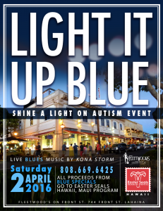 Fleetwood's Light it Up Blue event to support autism awareness on April 2.